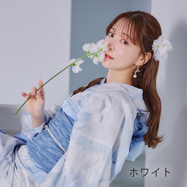 画像14: 【即日発送】【浴衣小物】シアートリプルフラワー【3カラー】[YMT]