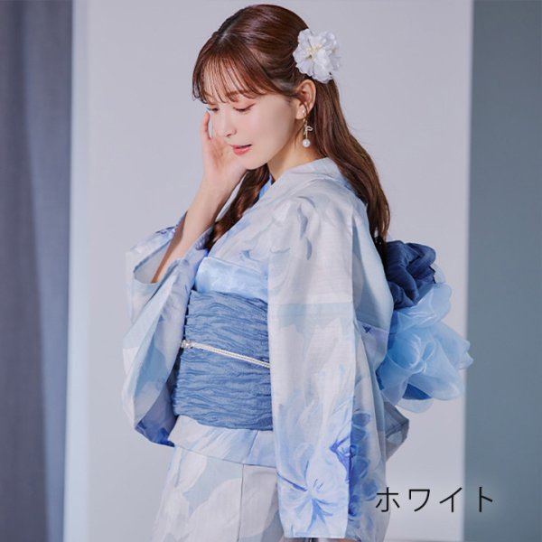 画像13: 【即日発送】【浴衣小物】シアートリプルフラワー【3カラー】[YMT]