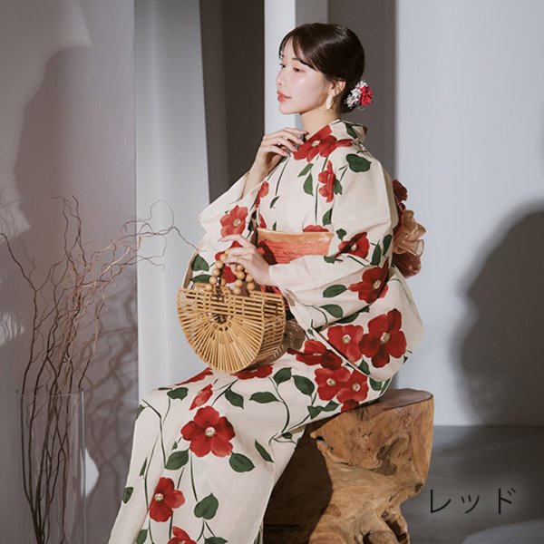 画像12: 【即日発送】【浴衣小物】ちりめん水引きフラワーコサージュ【3カラー】[YMT]