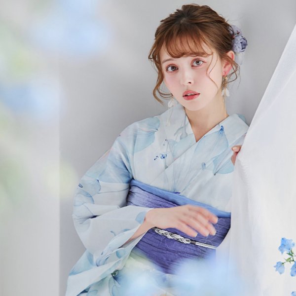 画像8: 【即日発送】【浴衣小物】フラワーチュールリボンパールコサージュ【1カラー】[YMT]