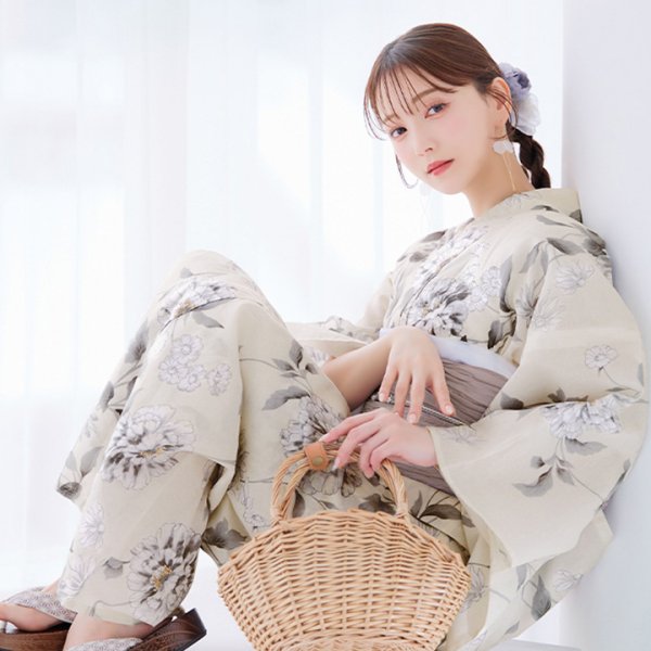 画像9: 【即日発送】【浴衣小物】フラワーチュールリボンパールコサージュ【1カラー】[YMT]