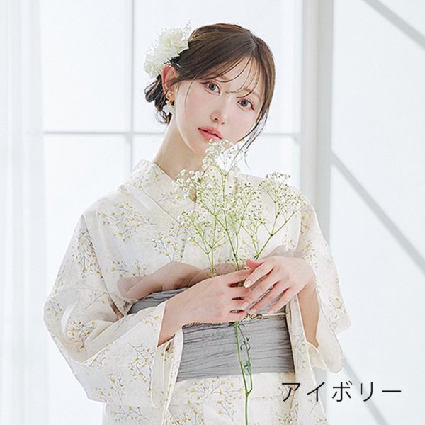 画像10: 【即日発送】【浴衣小物】ドライフラワーと小花のコサージュ【4カラー】[YMT]