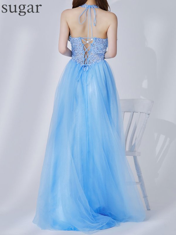 ブルー モデル：ゆめ　身長：160cm　着用サイズ：Sサイズ