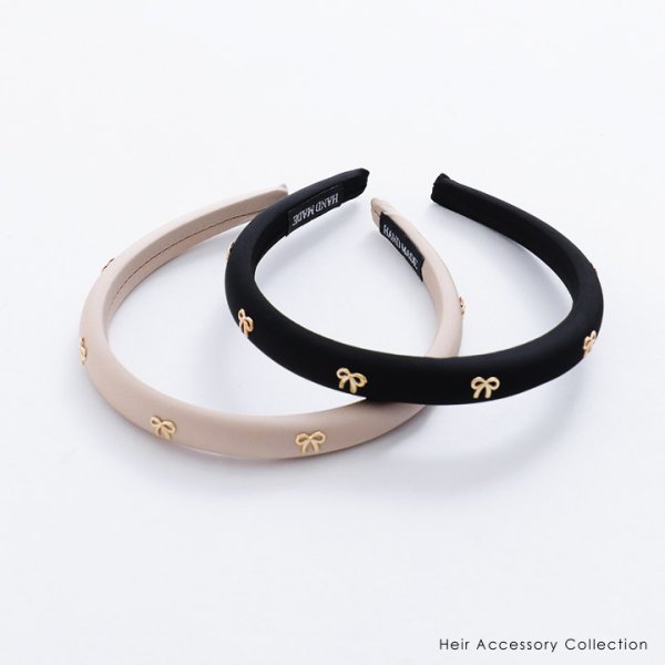 画像5: 【カチューシャ】ゴールドリボンカチューシャ【2カラー】[OF08]