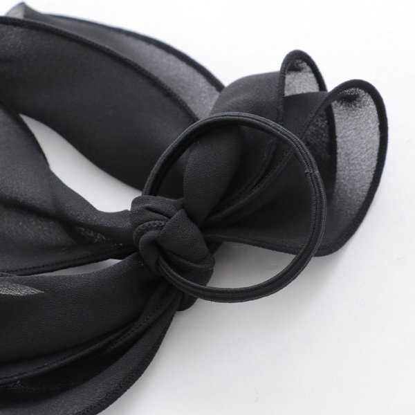 画像5: 【アクセサリー/ヘアゴム】シアーリボンヘアゴム【2カラー】[OF02]