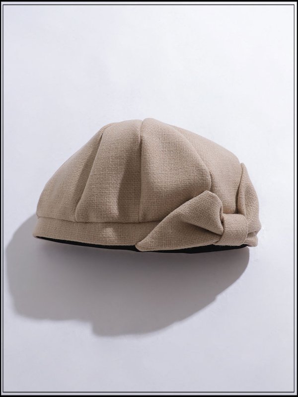 画像3: 【帽子】サイドリボンベレー帽【1カラー】[OF02] 