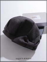 【帽子】サイドリボンベレー帽【1カラー】[OF02] 