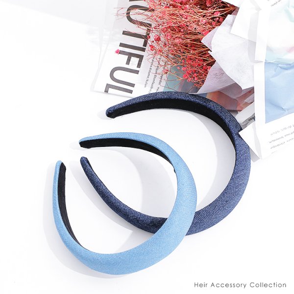 画像5: 【アクセサリー：カチューシャ】デニムカチューシャ【2カラー】[OF02-U]