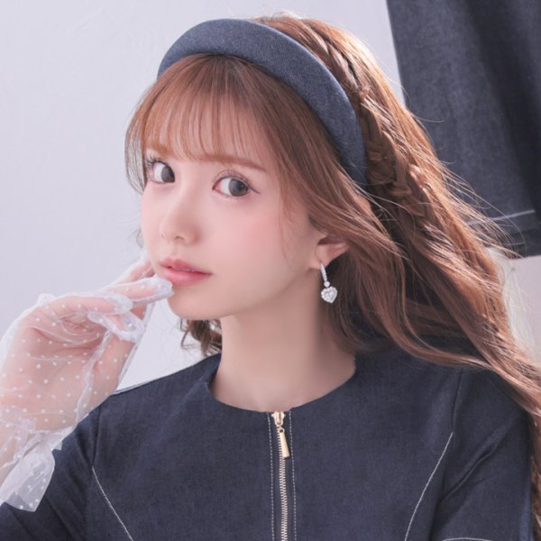 画像6: 【アクセサリー：カチューシャ】デニムカチューシャ【2カラー】[OF02-U]