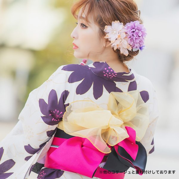 画像5: フラワーコサージュ【5カラー】[OF03B-U][A920kn]