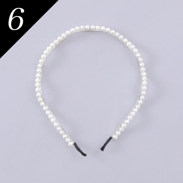 画像14: 【カチューシャ】パールカチューシャ【8種類】[YMT]