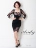 画像19: 【ANDY/アンディ】レース/ 七分袖/ バックリボン/ タイト/ ミニドレス/ キャバドレス[FB03] (19)