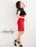 画像3: Andy ANDY Fashion Press 04 COLLECTION 07【ANDY/アンディ】レース/ ハイウエスト切替/ ショートスリーブ/ タイト/ ミニドレス/ キャバドレス[OF05]