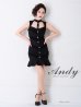 画像12: Andy ANDY Fashion Press 05 COLLECTION 04【ANDY/アンディ】カットアウト/ ノースリーブ/ タイト/ 裾フリル/ ミニドレス/ キャバドレス[OF05]