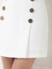 画像9: 【Andy ANDY Fashion Press 09 COLLECTION 05】フラワーレース/ ゴールドボタンデザイン/ 七分袖/ 長袖/ 袖あり/ プリーツ/ ミニドレス/ キャバドレス[OF05]