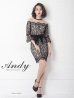 画像3: Andy ANDY Fashion Press 11 COLLECTION 06【ANDY/アンディ】総レース/ オフショルデザイン/ ハーフスリーブ/ 袖あり/ タイト/ ミニドレス/ キャバドレス[OF05]