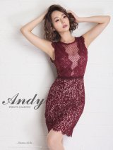 【ANDY/アンディ】ドットレース/ レース/ ノースリーブ/ タイト/ ミニドレス/ キャバドレス[FB03]