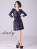 画像11: 【Andy ANDY Fashion Press 14 COLLECTION 03】 フラワーレース / ウエストリボン/ 長袖/ 袖あり/ Aライン/ ミニドレス/ キャバドレス[OF05]