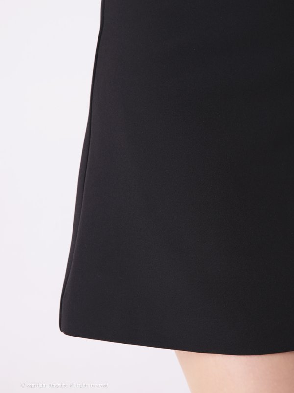 画像18: 【ANDY/アンディ】フラワーレース/ ハイネック/ 切替デザイン/ 袖あり/ 長袖/ Aライン/ ミニドレス/ キャバドレス[OF05]