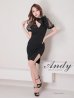 画像18: 【Andy ANDY Fashion Press 14 COLLECTION 03】 ドット / シアー / パフスリーブ / 袖あり/ タイト / ミニドレス / キャバドレス[OF05]