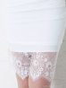 ホワイト モデル：青田夏奈　身長：163cm　着用サイズ：Sサイズ