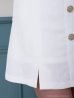 ホワイト　モデル：あみ　身長：163cm　着用サイズ：Sサイズ
