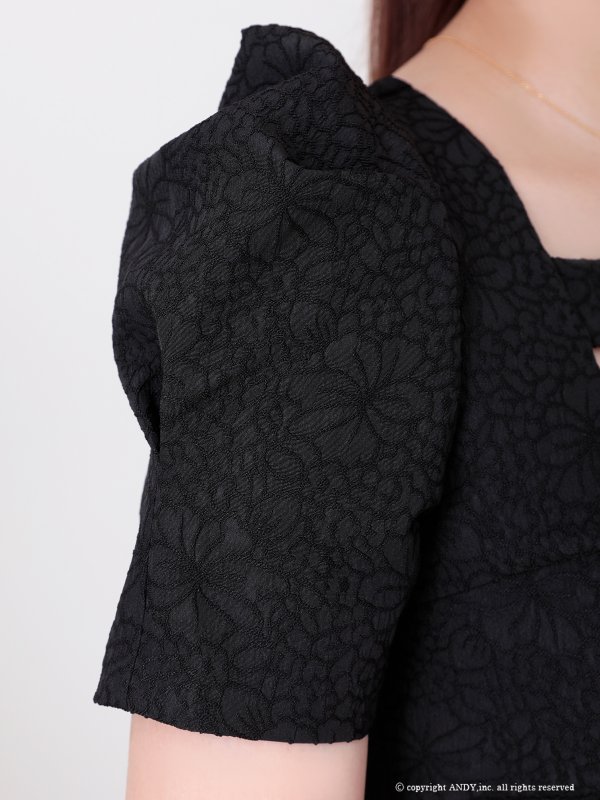 ブラック　モデル：あみ　身長：163cm　着用サイズ：Sサイズ