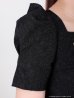 ブラック　モデル：あみ　身長：163cm　着用サイズ：Sサイズ