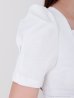 ホワイト　モデル：あみ　身長：163cm　着用サイズ：Sサイズ