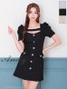 ブラック　モデル：あみ　身長：163cm　着用サイズ：Sサイズ