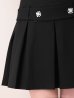 ブラック　モデル：七瀬みほ　身長：162cm　着用サイズ：Sサイズ