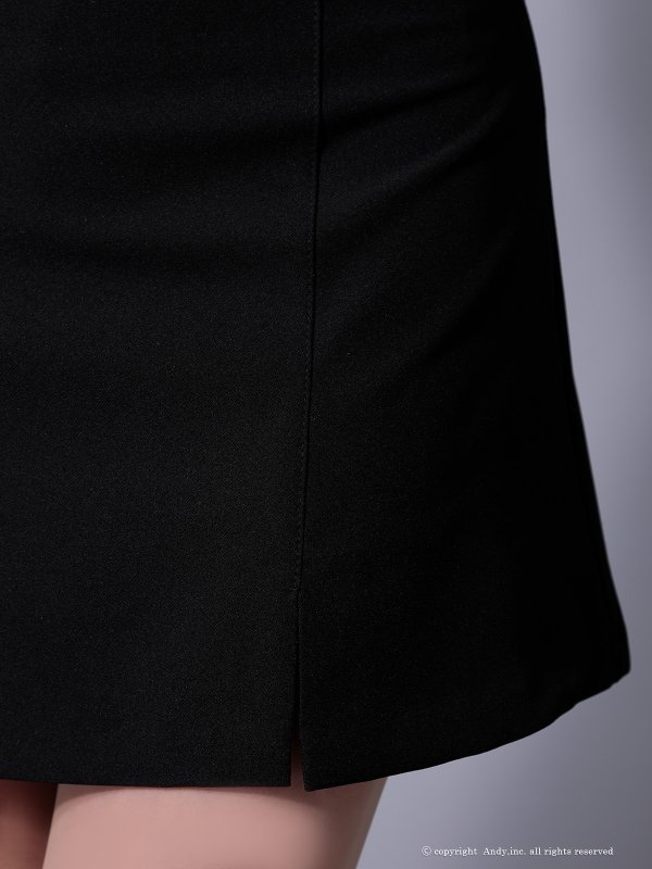 画像18: XSサイズあり【ANDY/アンディ】ビジューリボン/ ホルターネック/ レース/ 切替/ ストレッチ/ フレア/ ミニドレス/ キャバドレス[OF05]