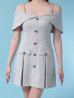 ダークベージュ モデル：あみ　身長：163cm　着用サイズ：Sサイズ