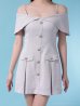 ピンク モデル：あみ　身長：163cm　着用サイズ：Sサイズ