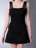 画像23: XSサイズあり【ANDY/アンディ】ベルトショルダー/ サイドスピンドル/ ノースリーブ/ フレア/ ミニドレス/ キャバドレス[OF05] (23)