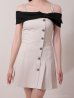 ベージュ　モデル：あみ　身長：163cm　着用サイズ：Sサイズ