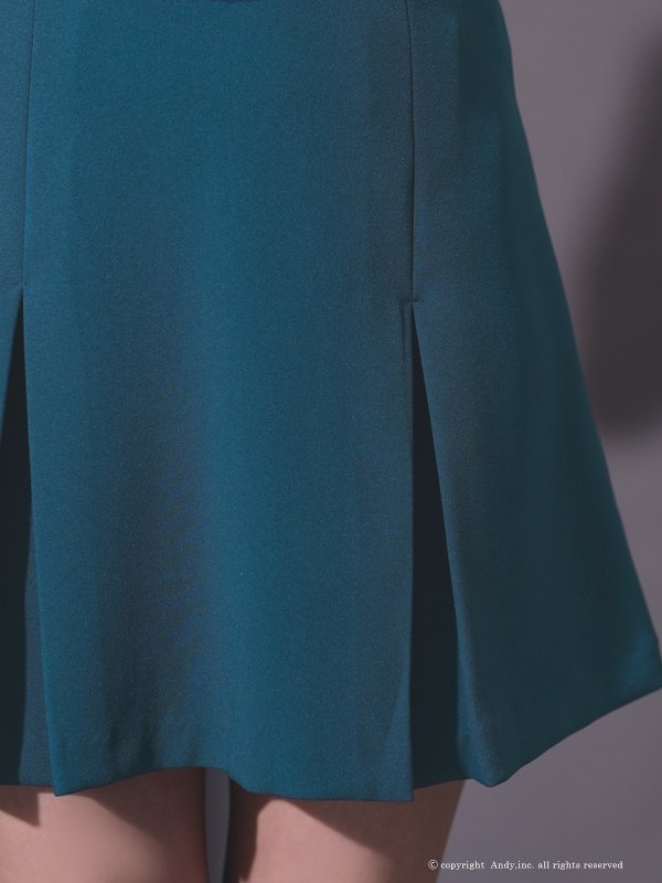 画像27: XSサイズあり【ANDY/アンディ】シンプル/ ワンカラー/ ノースリーブ/ ビジューライン/ バストシアー/ フレア/ Aライン/ ミニドレス/ キャバドレス[OF05]