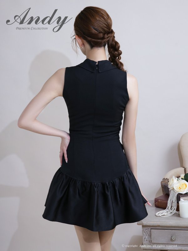 ブラック モデル：あみ　身長：163cm　着用サイズ：Sサイズ