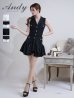 ブラック モデル：あみ　身長：163cm　着用サイズ：Sサイズ