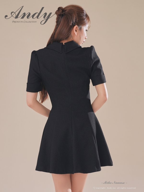 ブラック　モデル：七瀬みほ　身長：162cm　着用サイズ：Sサイズ