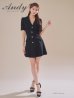 ブラック　モデル：七瀬みほ　身長：162cm　着用サイズ：Sサイズ