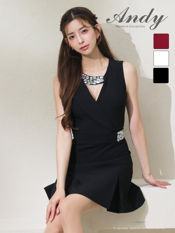 ブラック　モデル：あみ　身長：163cm　着用サイズ：Sサイズ