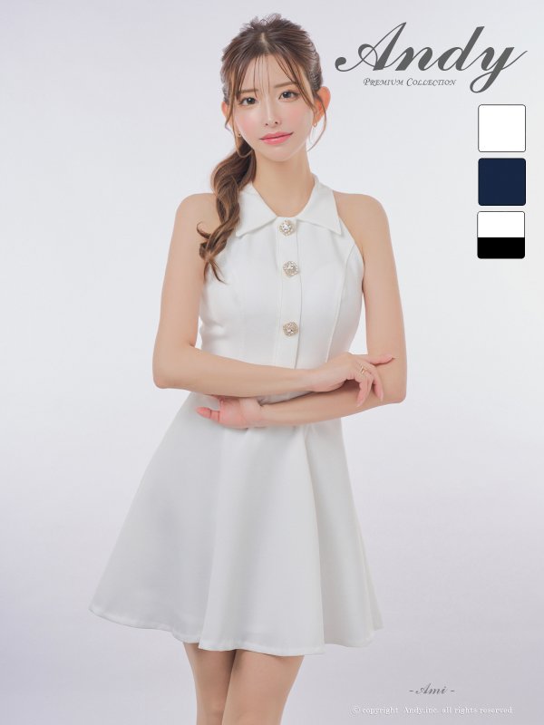 ホワイト　モデル：あみ　身長：163cm　着用サイズ：Sサイズ