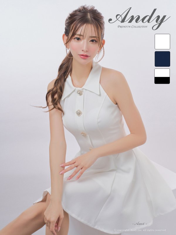 ホワイト　モデル：あみ　身長：163cm　着用サイズ：Sサイズ