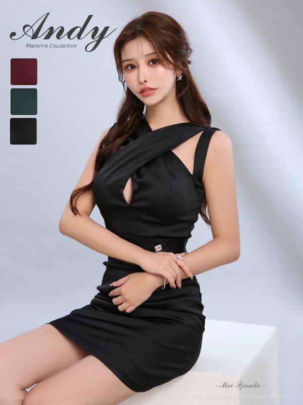 ブラック　モデル：藤咲めい　着用サイズ：Sサイズ