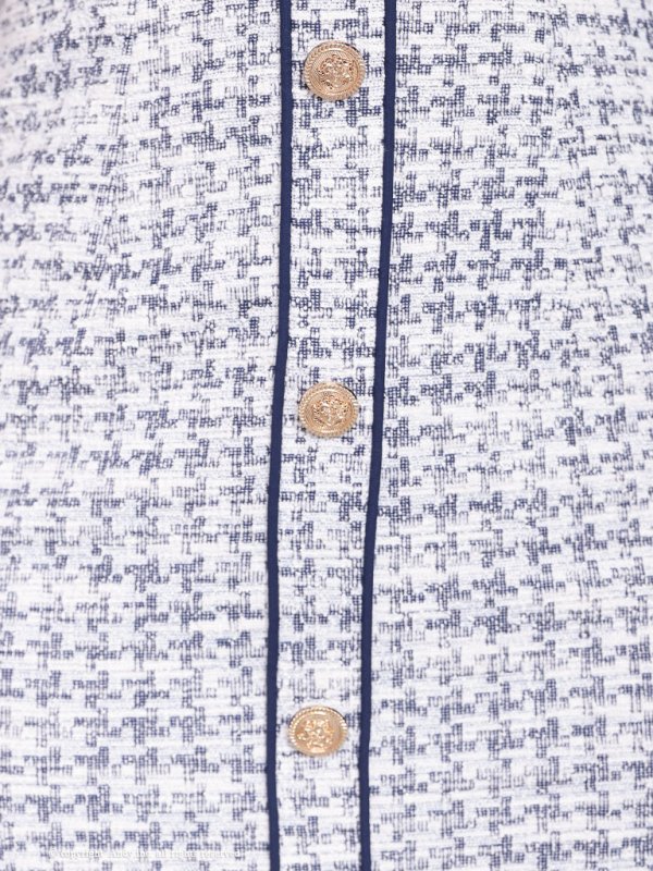 画像24: 【ANDY/アンディ】ツイード/ 切替デザイン/ ノースリーブ/ ボタン/ タイト/ ストレッチ/ ミニドレス/ キャバドレス[OF05]