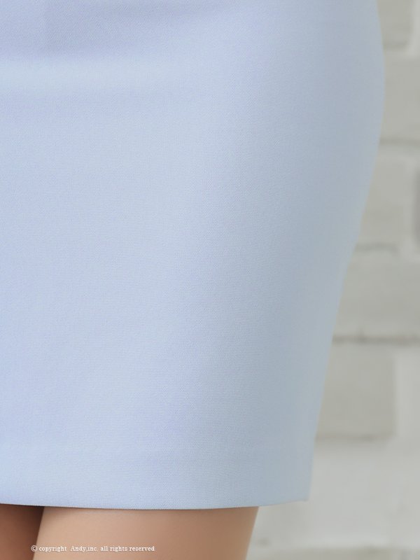 画像29: 【ANDY/アンディ】ワンカラー/ 襟付き/ フロントジップ/ 袖あり/ 七分袖/ ボタン/ タイト/ ミニドレス/ キャバドレス[OF05]