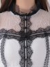 画像14: 【ANDY/アンディ】レース/ 切替/ ノースリーブ/ ウエストリボン/ タイト/ ミニドレス/ キャバドレス[OF05]