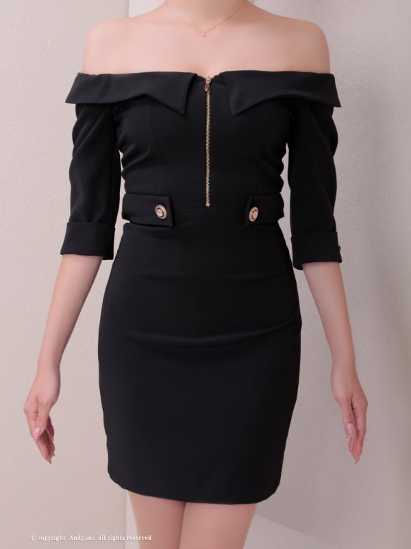 ブラック モデル:あみ 身長:163cm 着用サイズ:Sサイズ