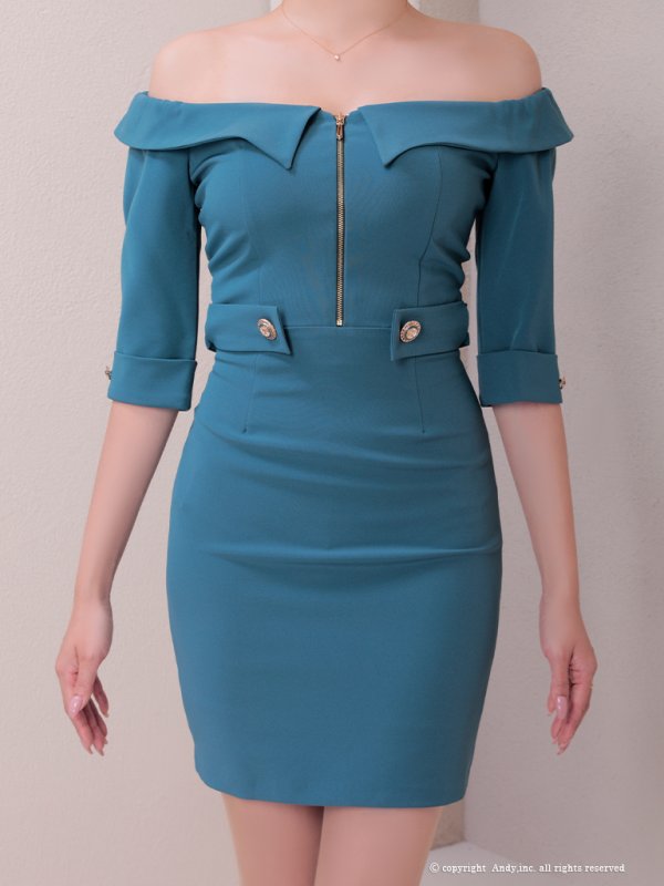 グリーン モデル:あみ 身長:163cm 着用サイズ:Sサイズ